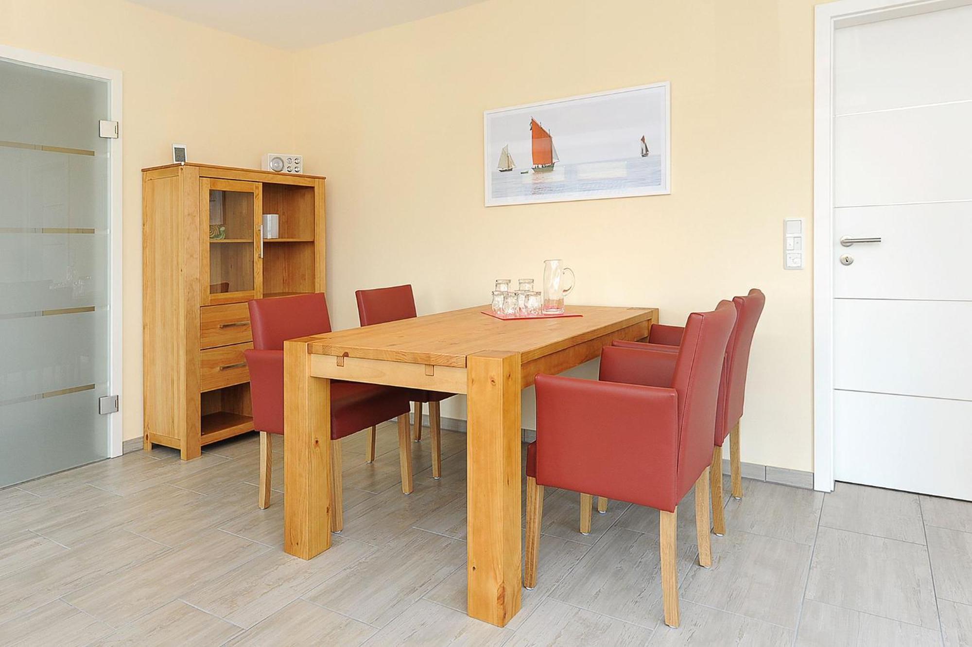 Besondere Aussicht - Ferienwohnung Deichblick เบนซาซิเออ ภายนอก รูปภาพ