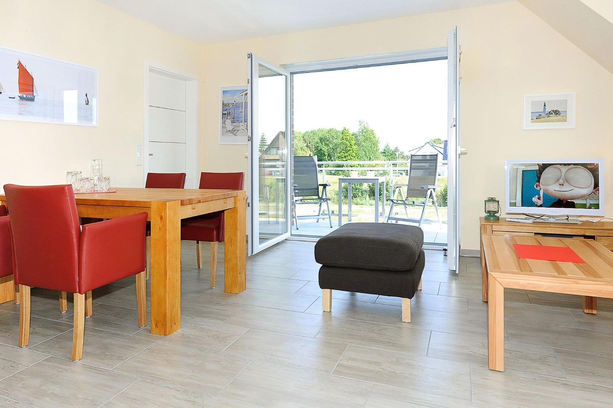 Besondere Aussicht - Ferienwohnung Deichblick เบนซาซิเออ ภายนอก รูปภาพ